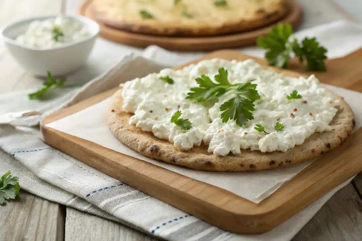 Cottage Cheese Flatbread Recipe