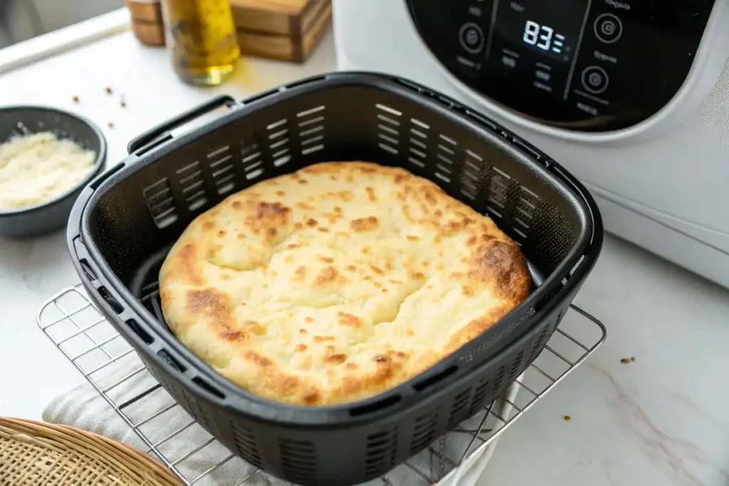 Cottage Cheese Flatbread In The Air Fryer