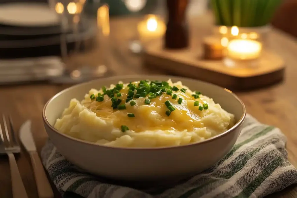 Creamy Mashed Potatoes With Gruyere
