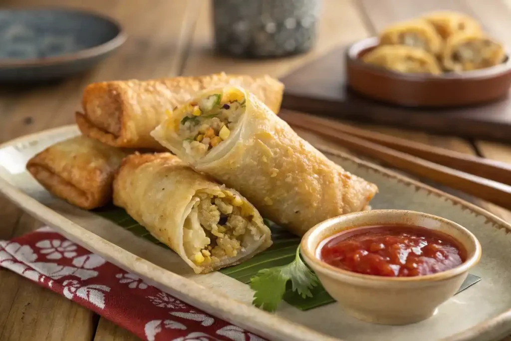 Crispy Egg Rolls With Perfect Wrappers