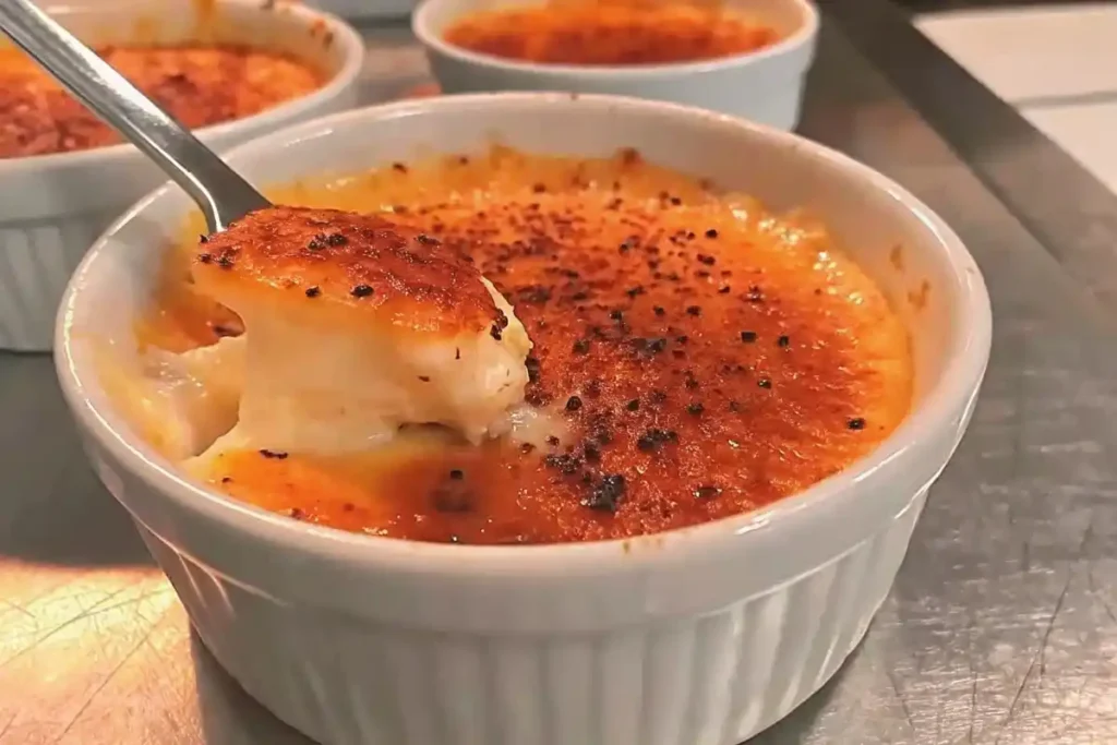 Gourmet Crab Brulee Delight