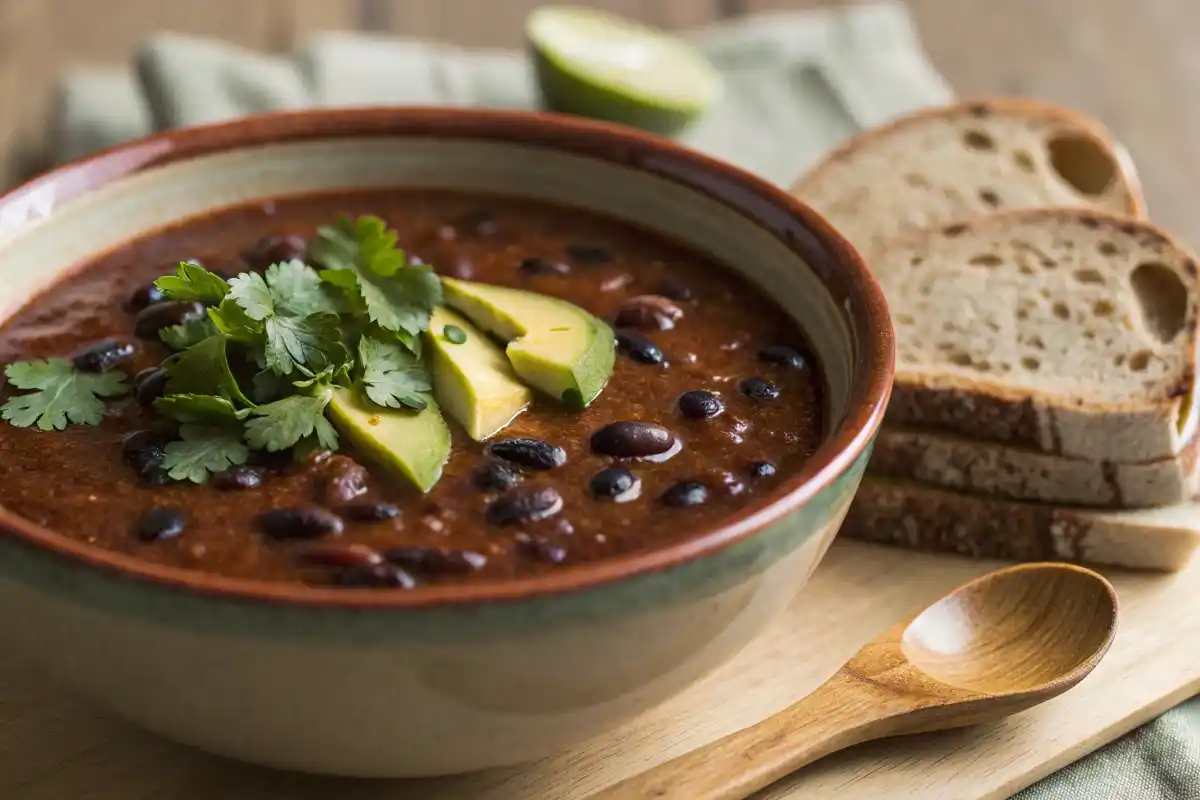 Hearty Black Beans Soup