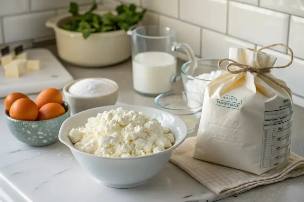 Ingredients For Cottage Cheese Flatbread