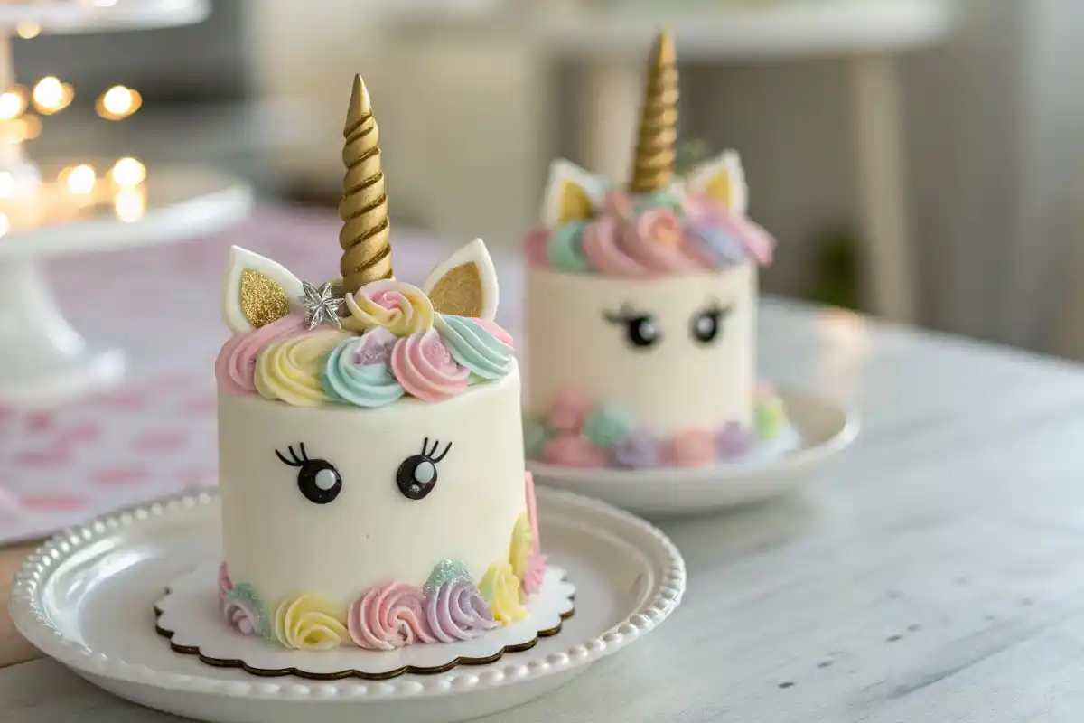 Magical Mini Unicorn Cake
