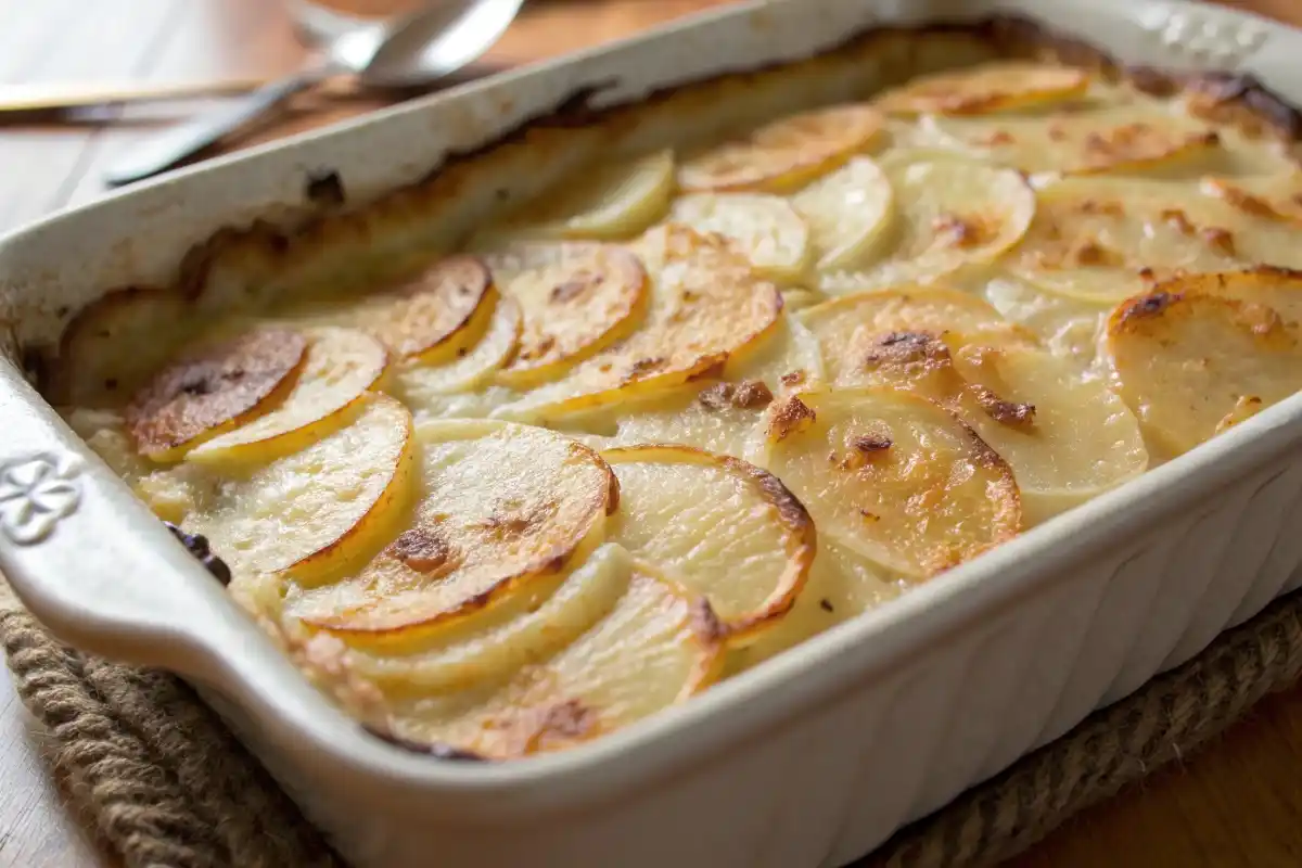 Scalloped Potatoes With Gruyere Cheese