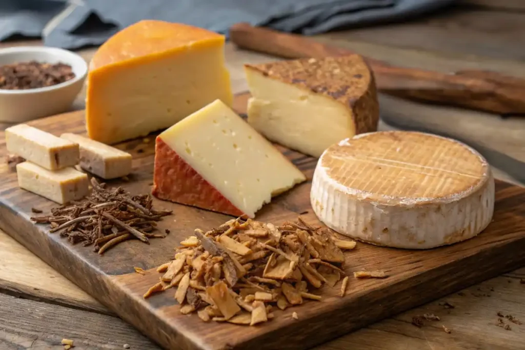 Smoked Cheese With Wood Chips