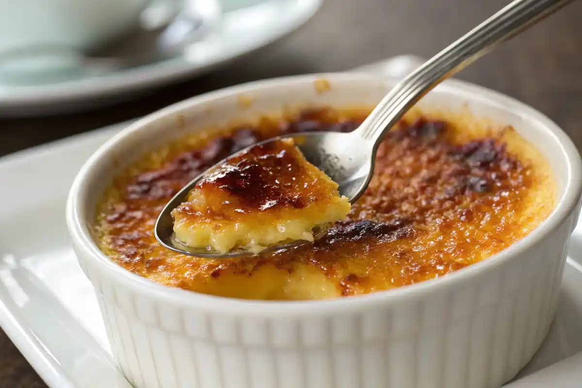 The Perfect Creme Brulee Moment