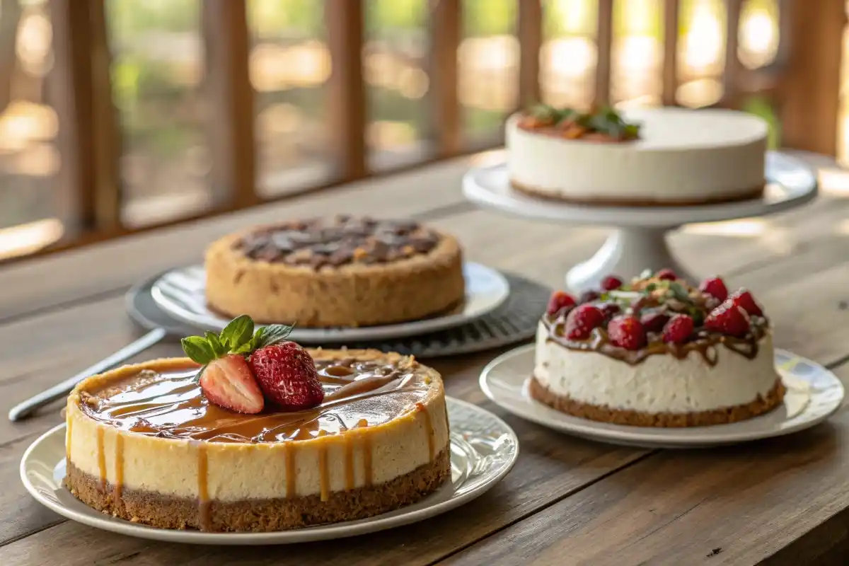 The Three Types Of Cheesecake