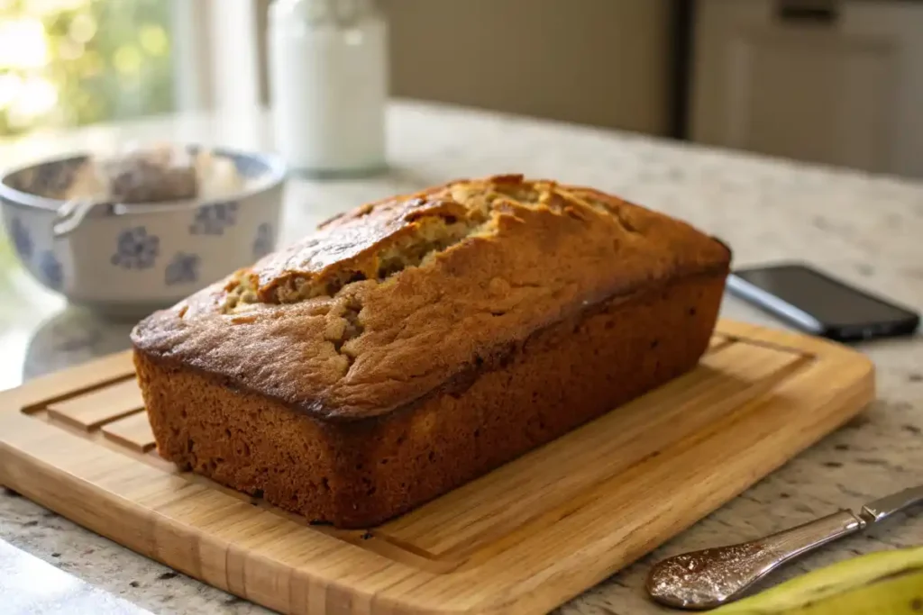 3 Ingredient Banana Bread