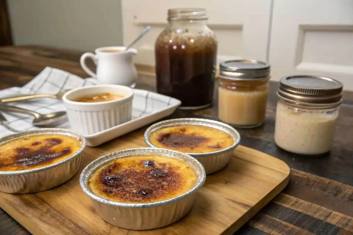 Creme Brulee In Alternative Containers