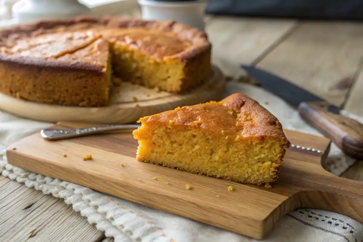 Freshly Baked Sweet Potato Cornbread