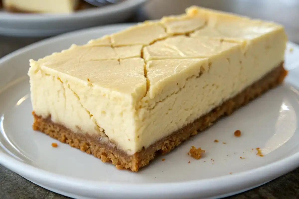 Why Did My Cheesecake Bars Crack