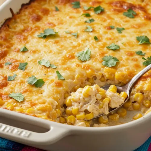 Street Corn Chicken Casserole