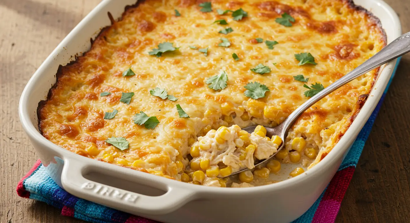 Street Corn Chicken Casserole