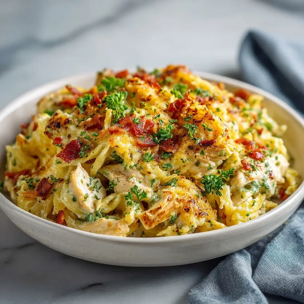 Easy Low Carb Chicken Casserole