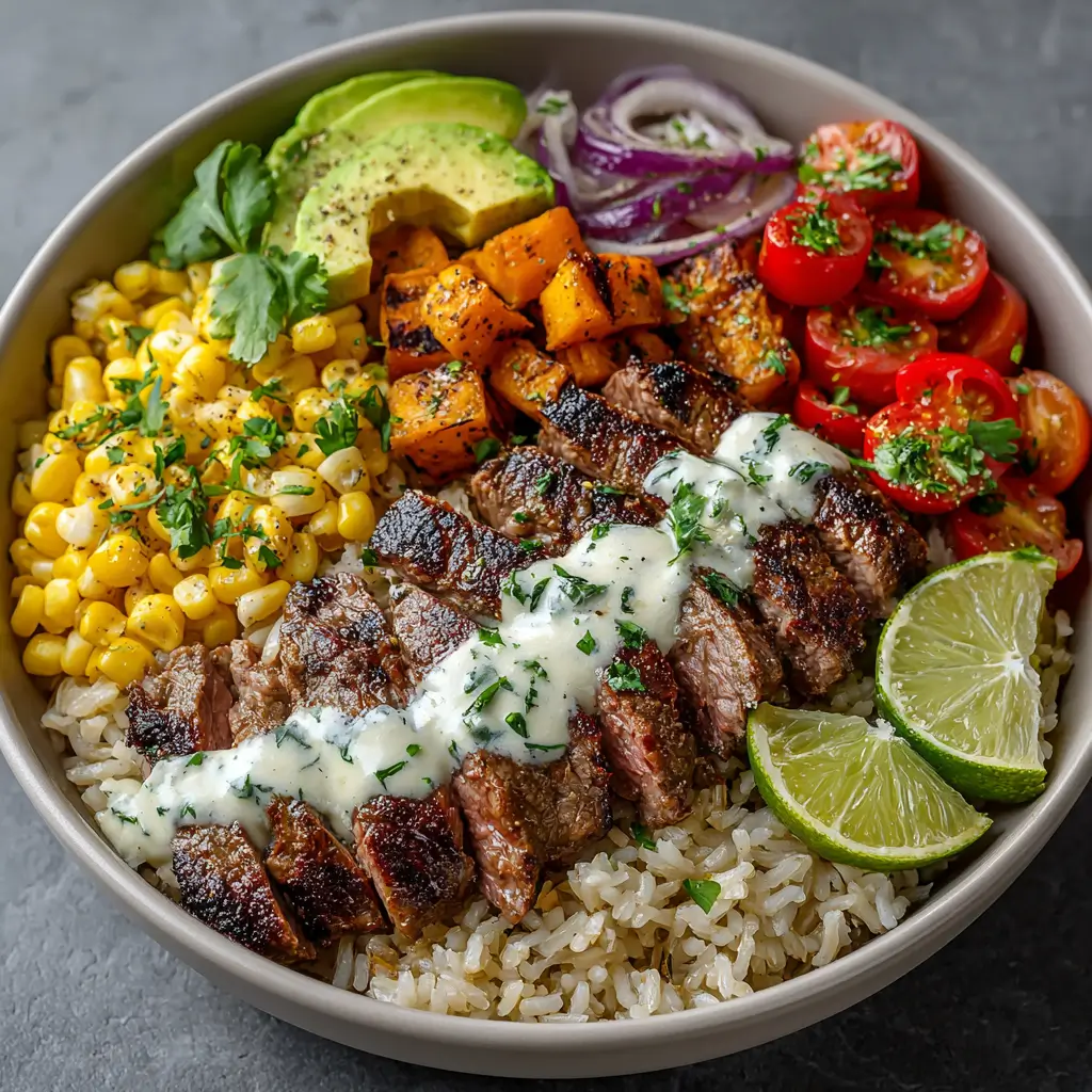 Healthy Steak Bowl Recipe