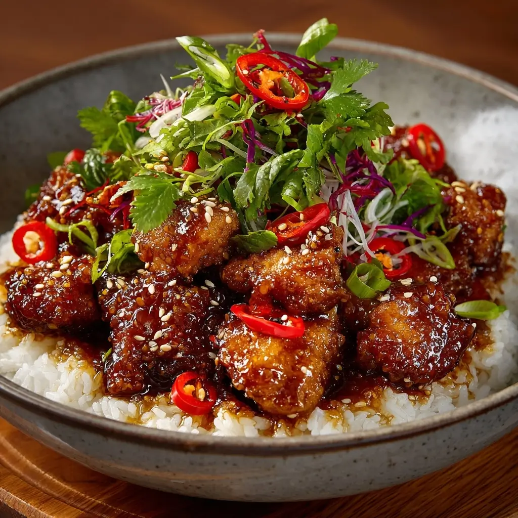 Hot Honey Chicken Bowl