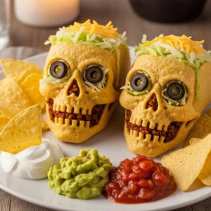 Monster Taco Skulls