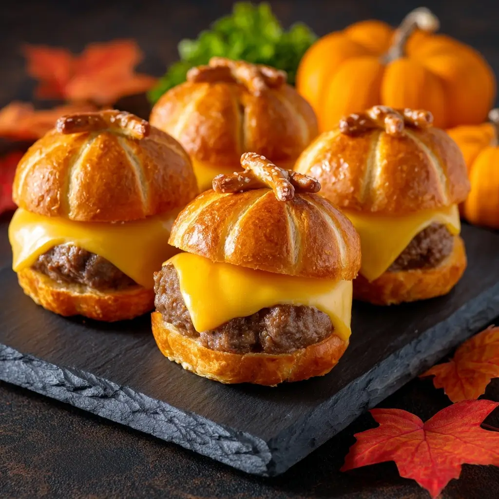 Pumpkin Shaped Sliders