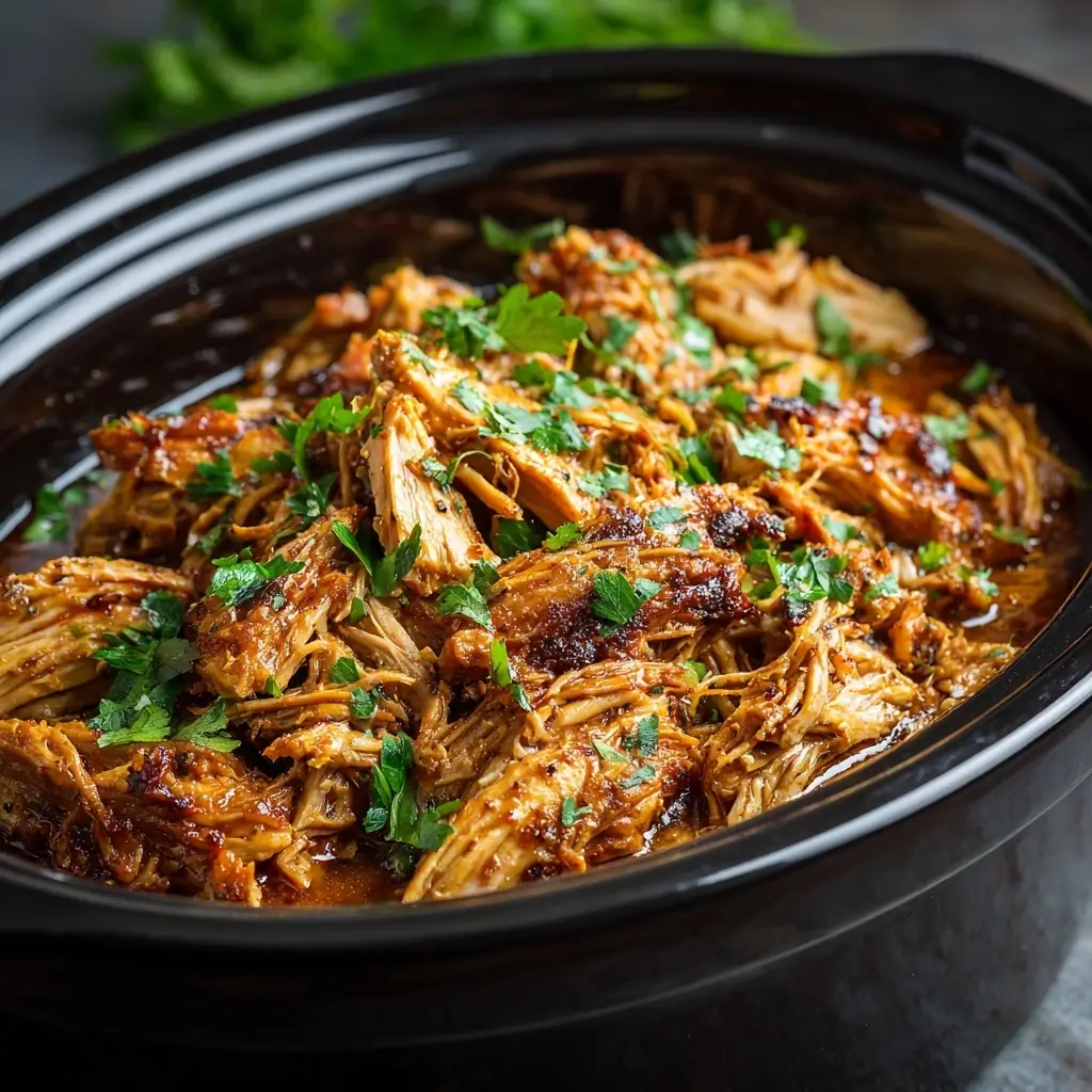 Sweet Baby Ray’s Crockpot Chicken