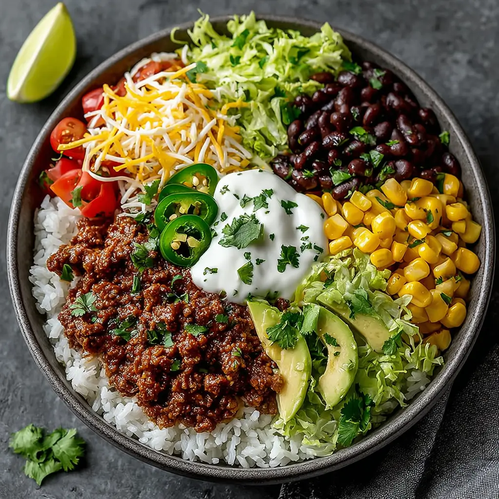Taco Rice Bowl