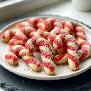 Candy Cane Cookies