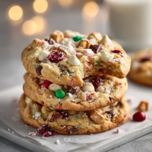 Christmas Kitchen Sink Cookies