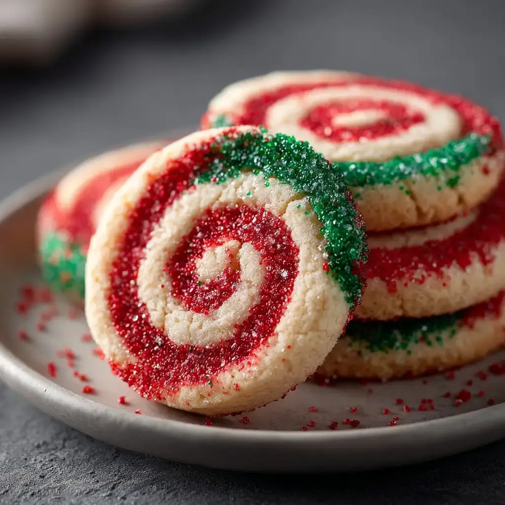 Christmas Pinwheel Cookies