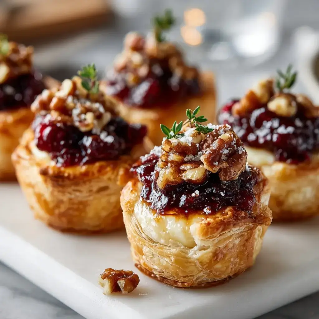 Cranberry Brie Bites