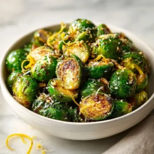 Crispy Honey Balsamic Brussels Sprouts