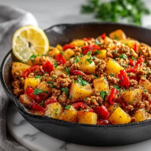 Ground Turkey With Potatoes