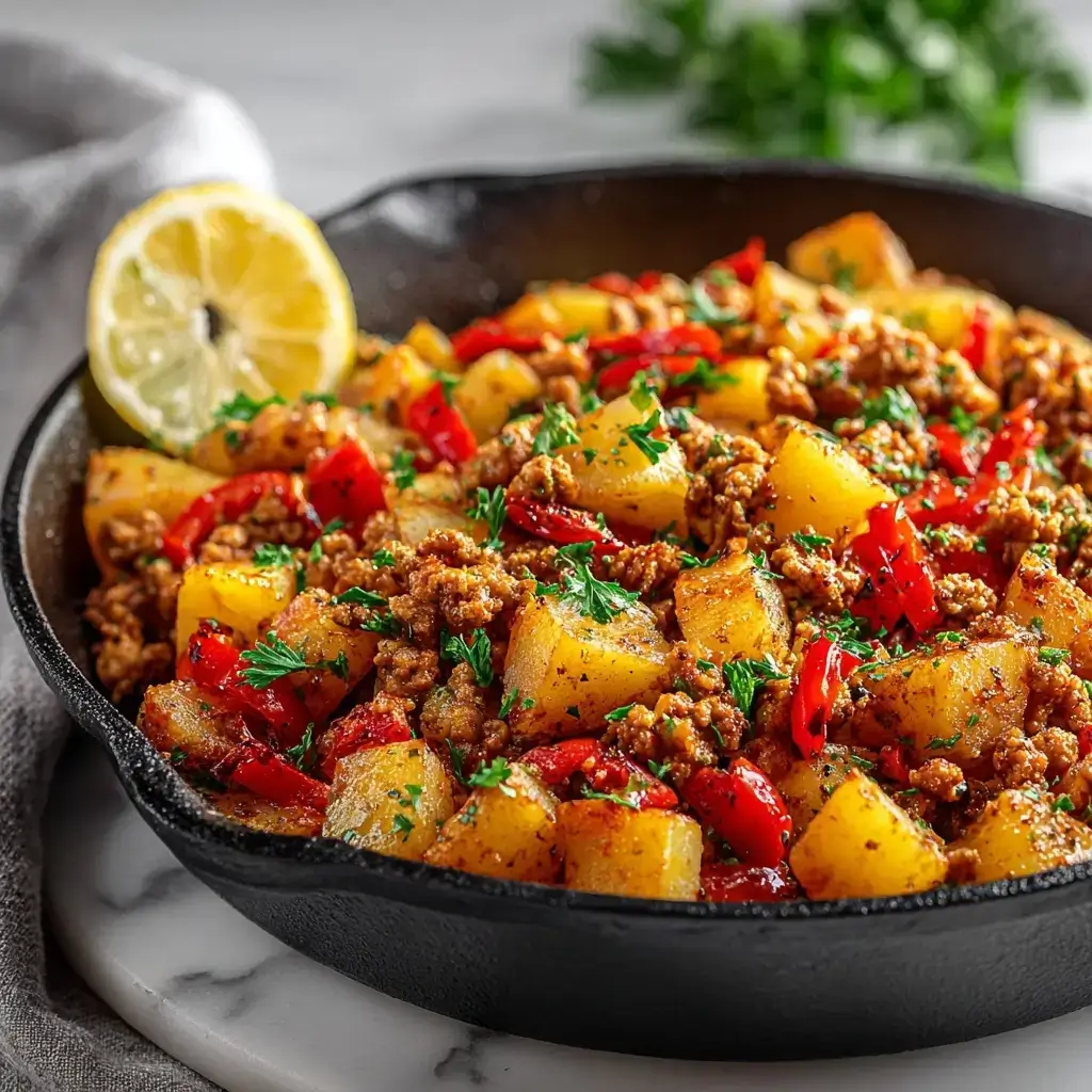 Ground Turkey With Potatoes