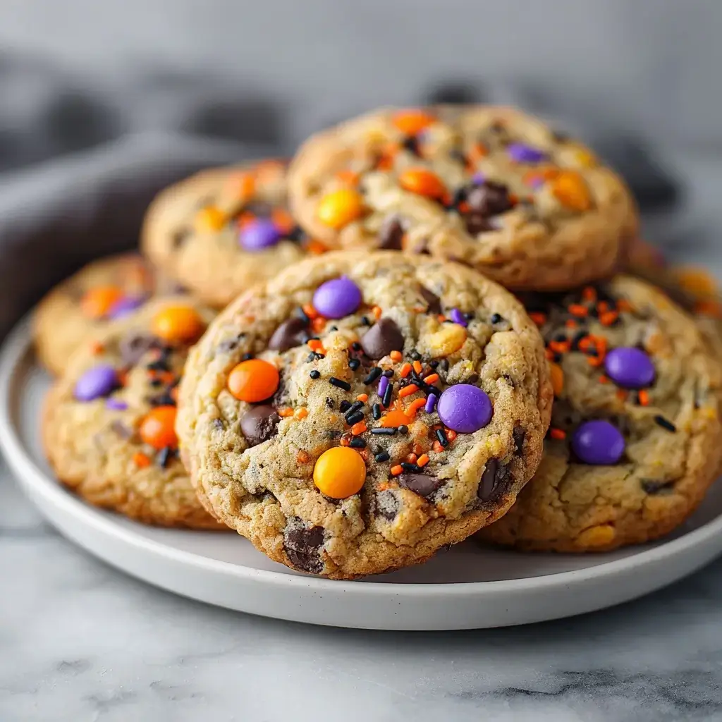 Halloween Chocolate Chip Cookies