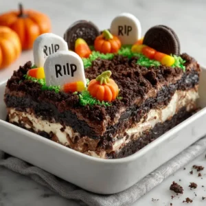 Halloween Dirt Dessert