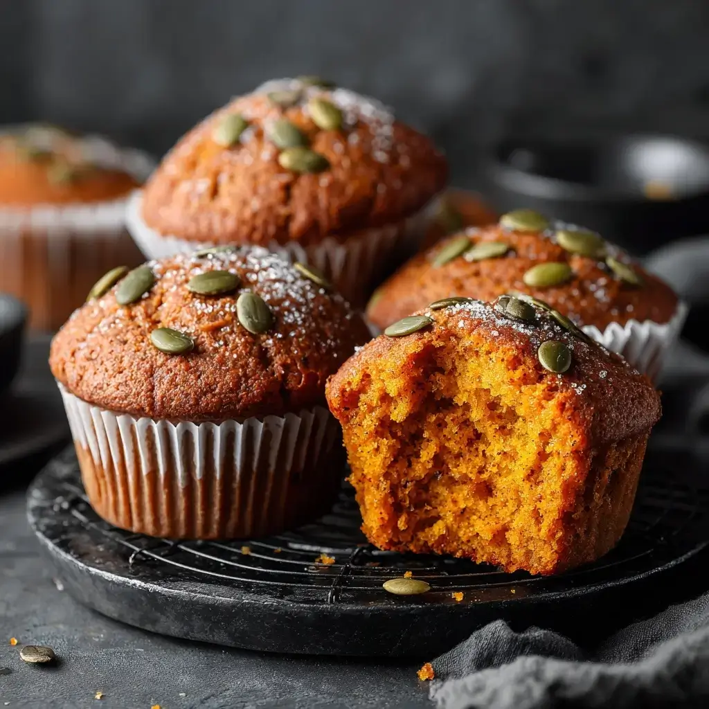 Healthy Pumpkin Muffins