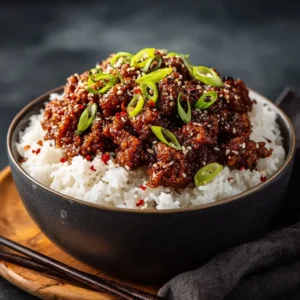 Honey Garlic Ground Turkey Recipe