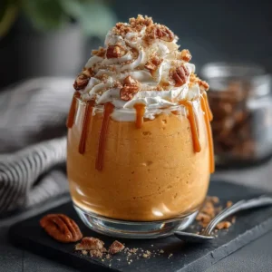 Keto Pumpkin Cheesecake Mousse