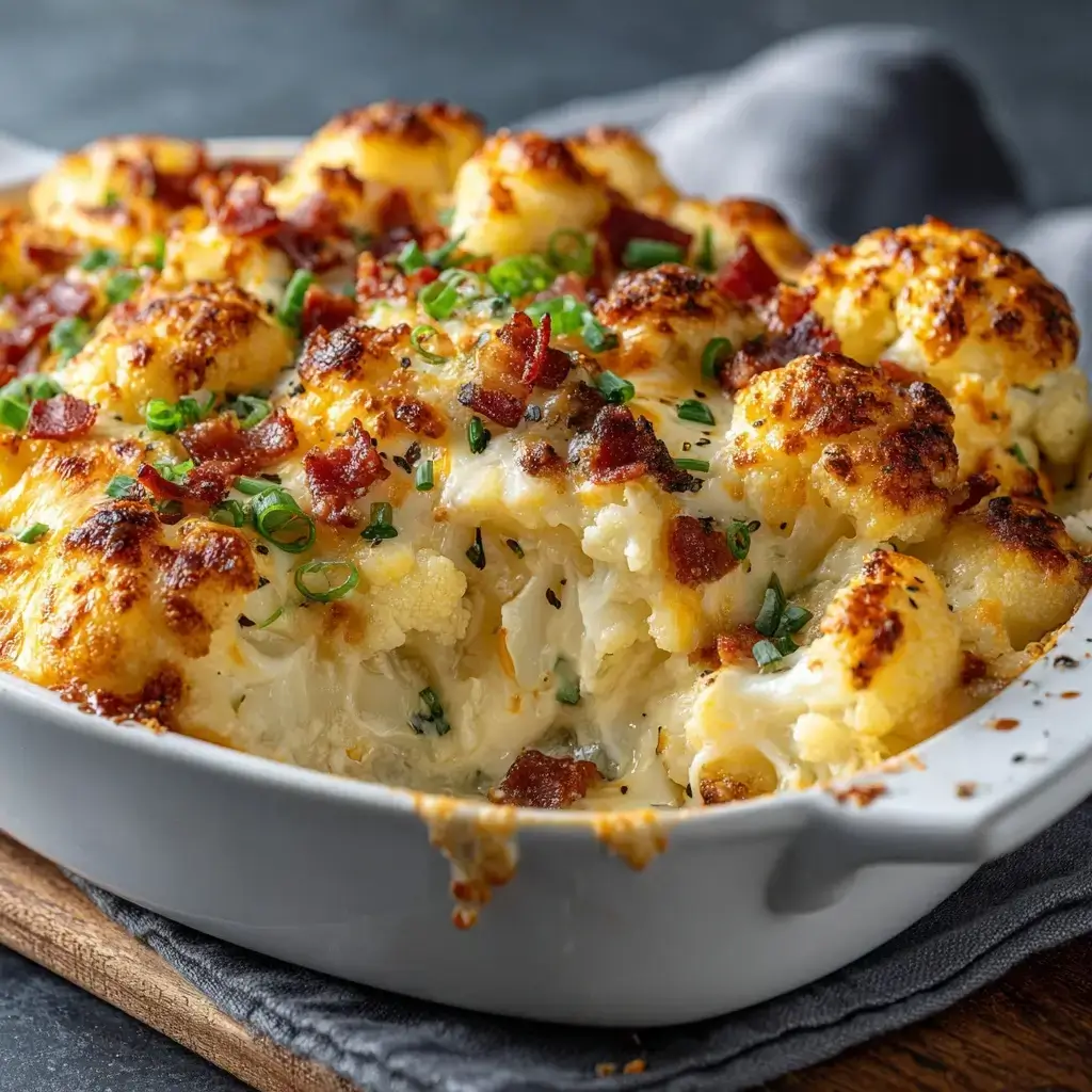 Loaded Cauliflower Casserole