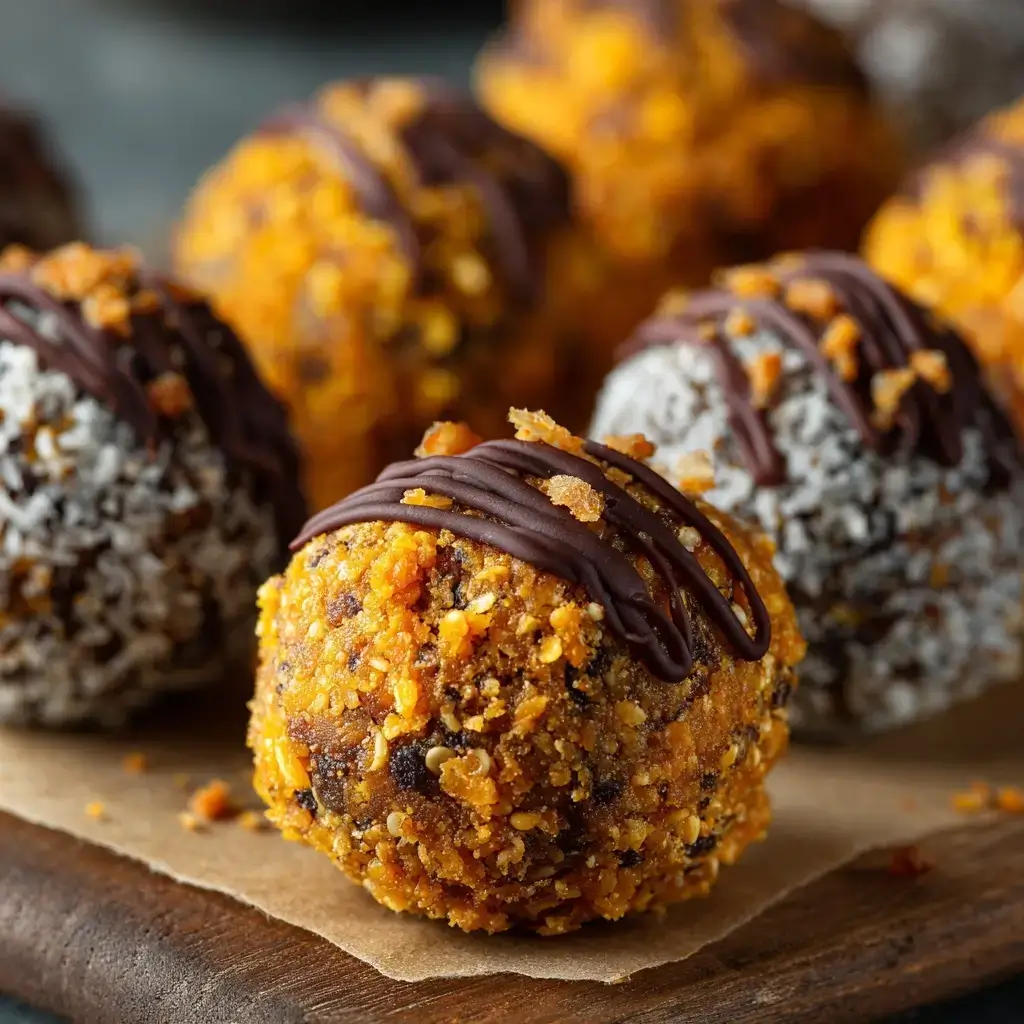No Bake Pumpkin Bites