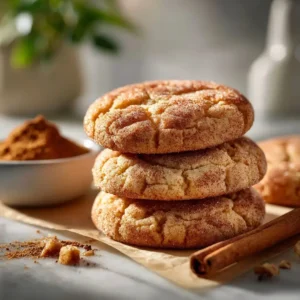 Perfectly Soft And Chewy Snickerdoodle Cookies