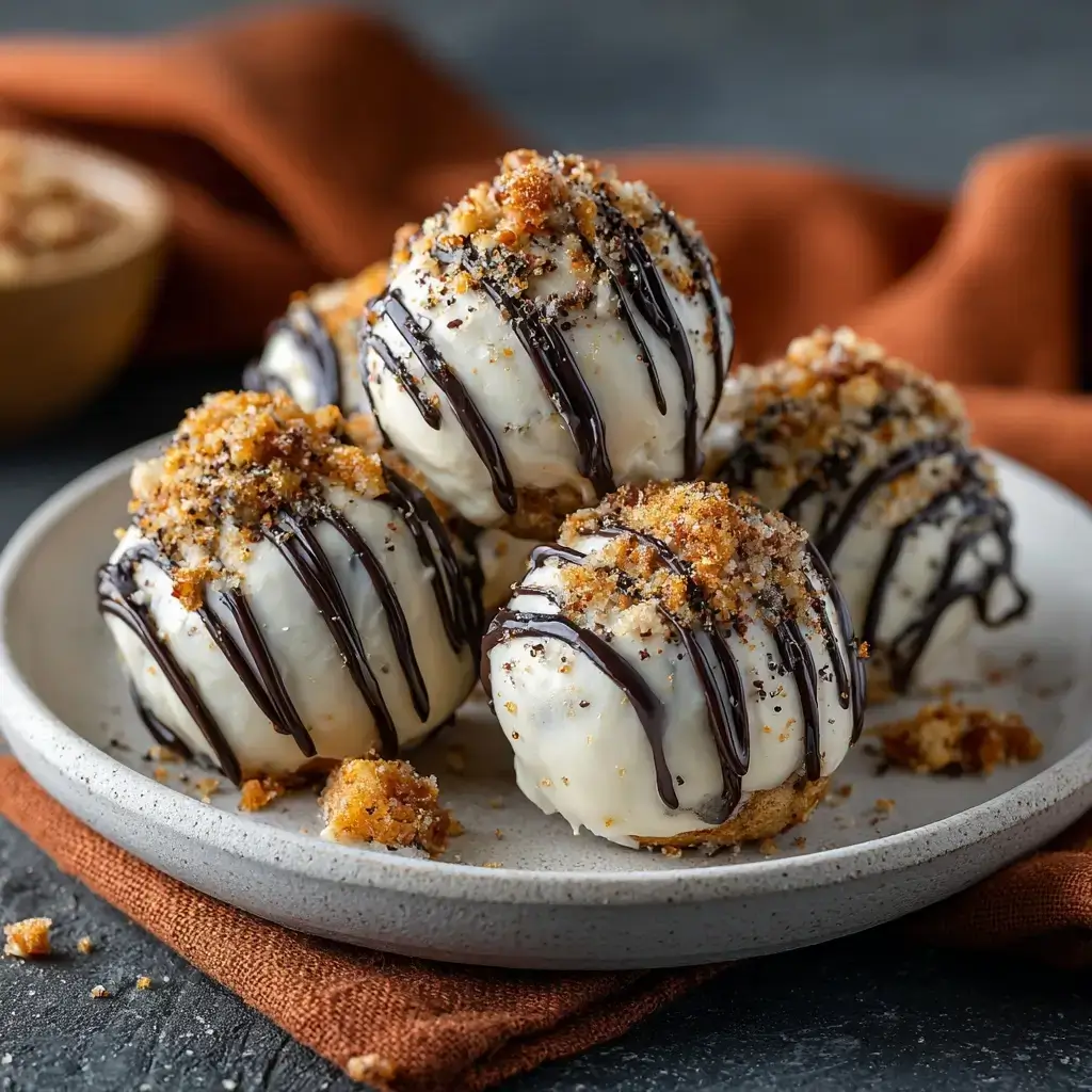 Pumpkin Cheesecake Truffles
