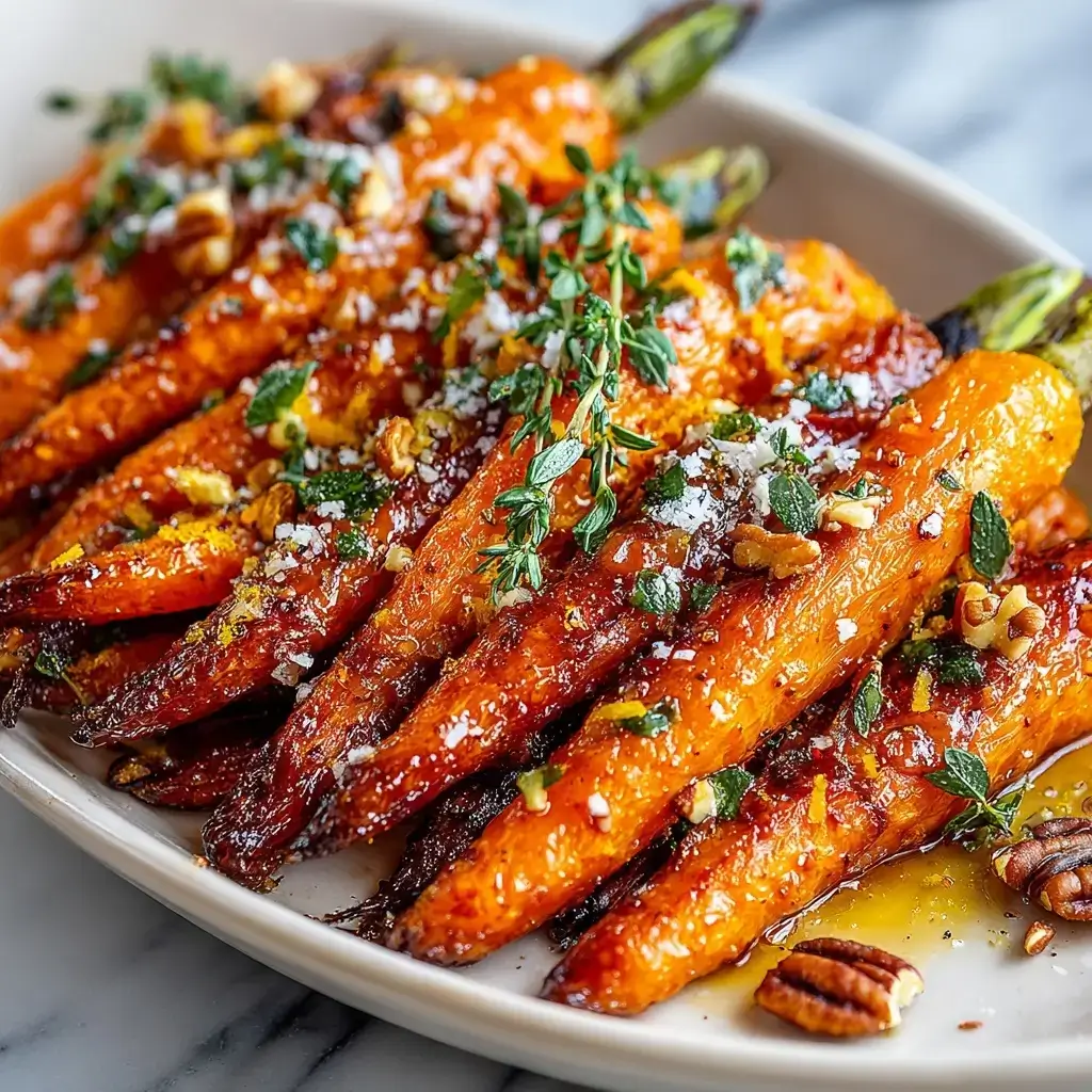 Roasted Thanksgiving Carrots