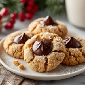 Soft & Chewy Peanut Butter Blossoms