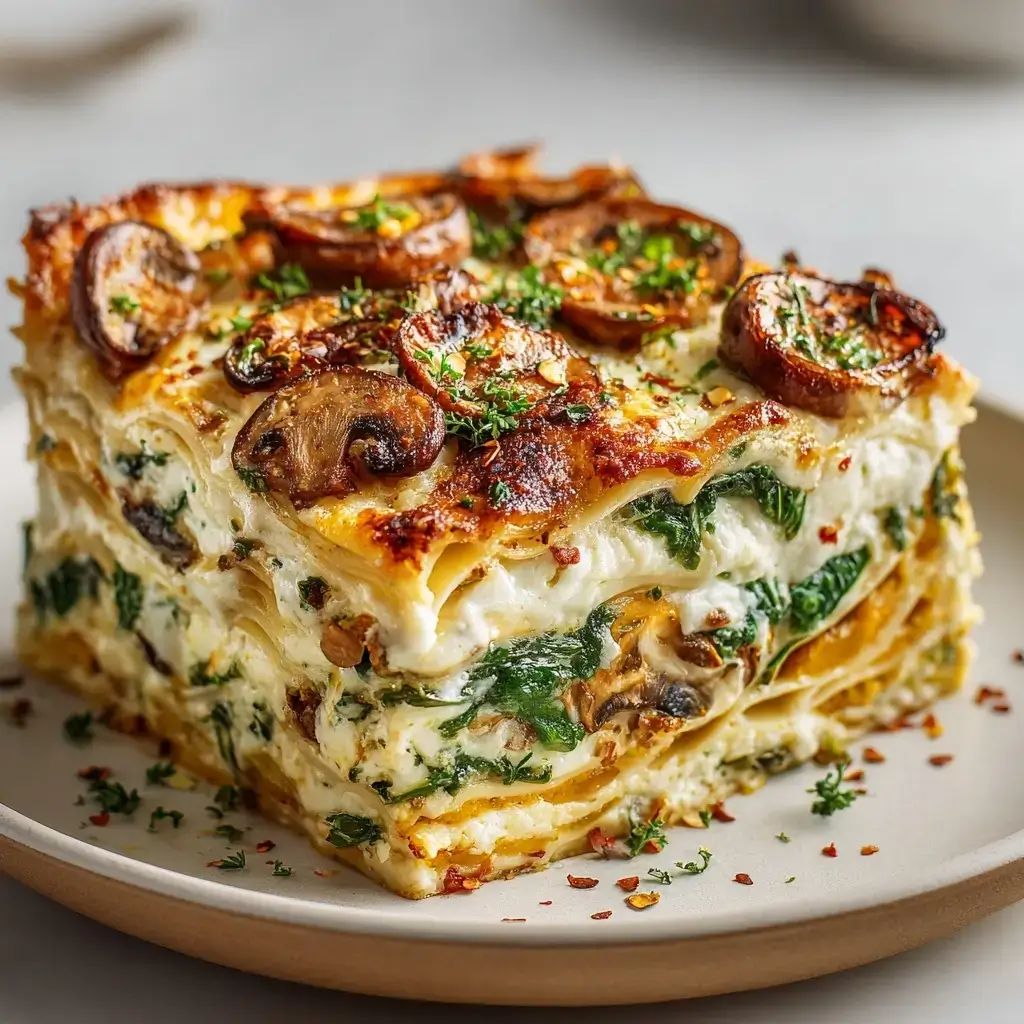 Vegetarian Thanksgiving Vegetable Lasagna