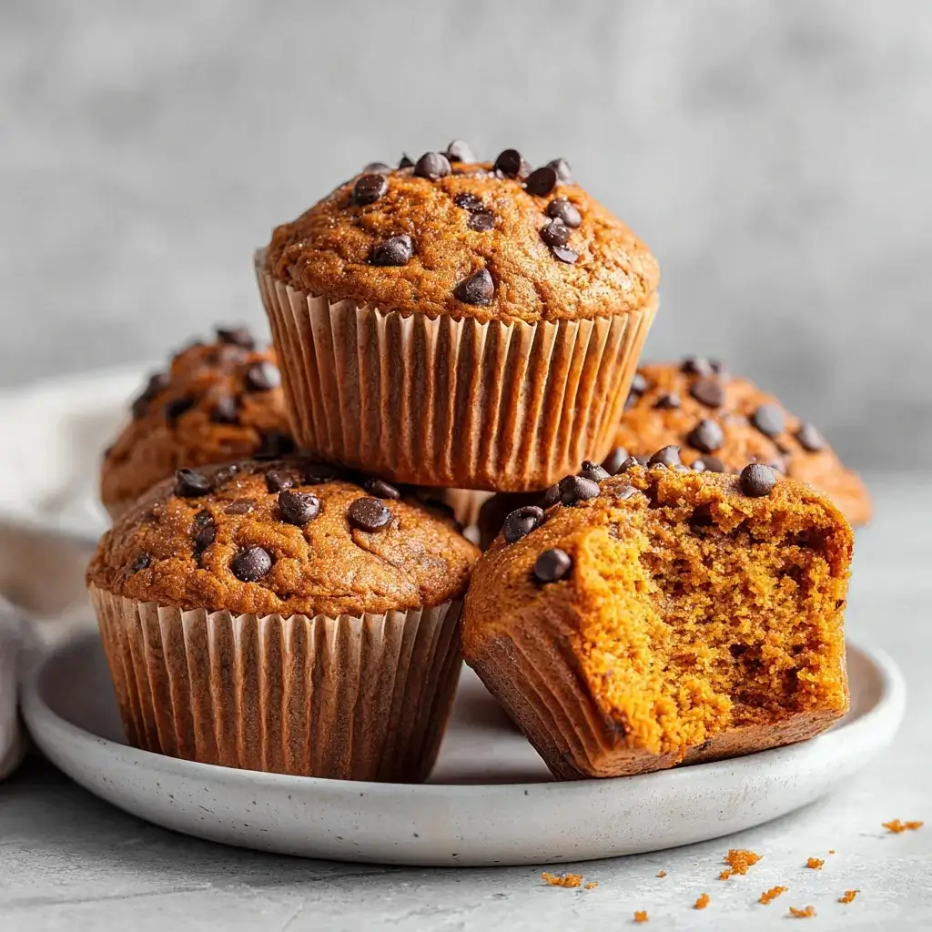 Wholesome Pumpkin Spice Protein Muffins