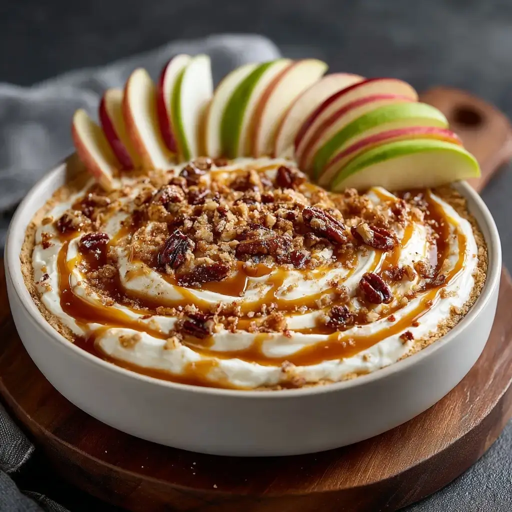 Caramel Apple Cheesecake Dip