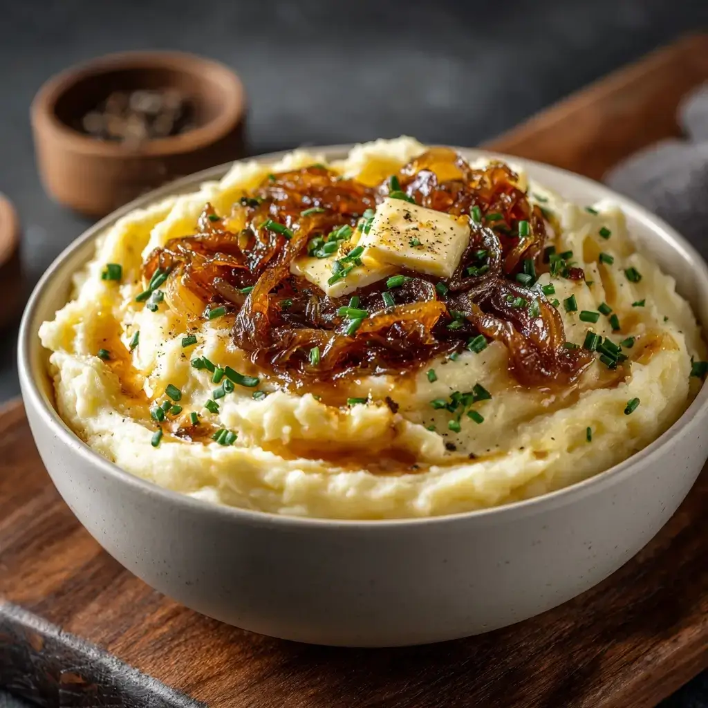 Caramelized Onion Mashed Potatoes