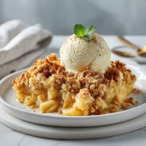 3 Ingredient Apple Dump Cake