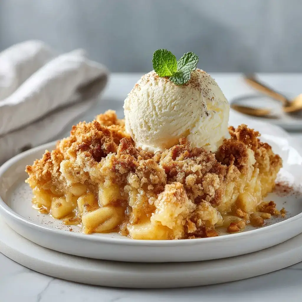 3 Ingredient Apple Dump Cake