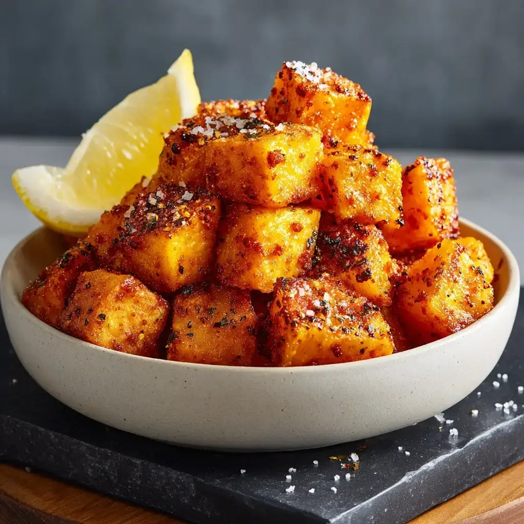 Air Fryer Sweet Potato Cubes